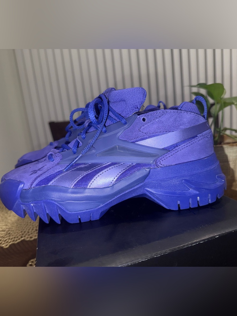 Reebok Club C V2 x Cardi B "Ultima Purple" sneakers